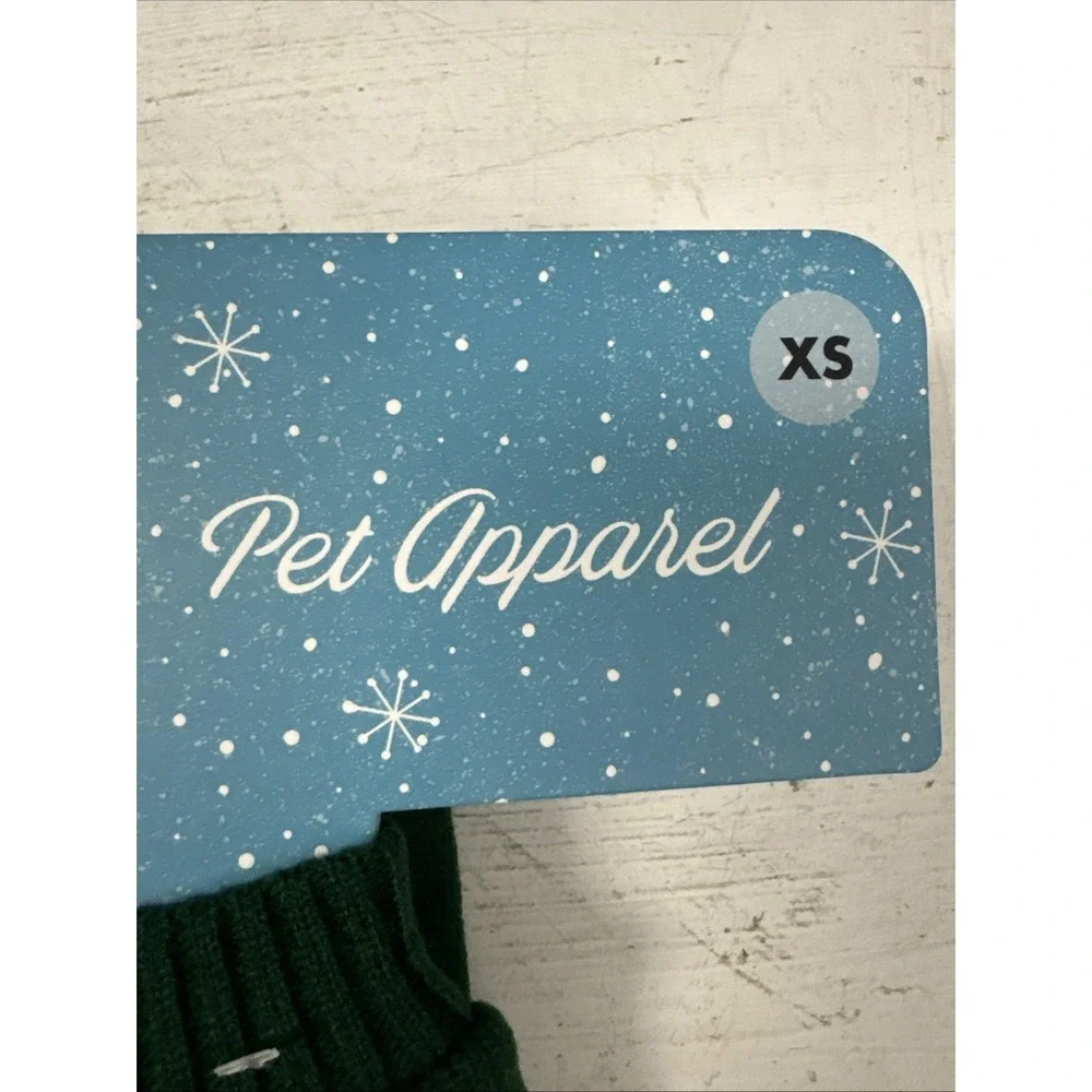 Disney Kermit The Frog Sweater Dog Green‎ Christmas Halloween Cat Dog Costume XS